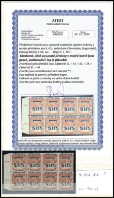 **/* - Partie frühes Jugosl. mit Abarten, - Briefmarken