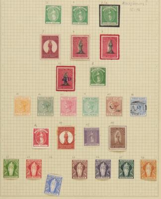 * - Sammlung Virgin Island 1866/1922 meist *, - Briefmarken