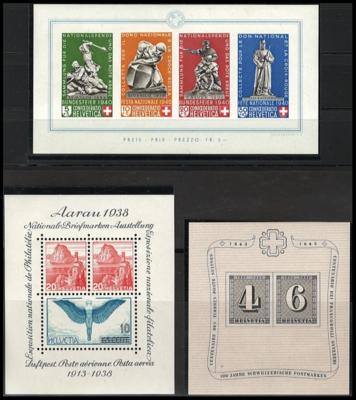 ** - Schweiz Block Nr. 4, - Briefmarken