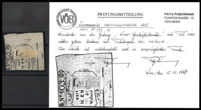 Briefstück - Österr. Nr. 7 (GELBER - Francobolli
