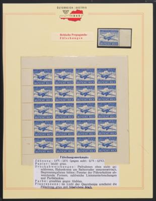 Poststück - Britische Kriegspropagandafälschung - Stamps