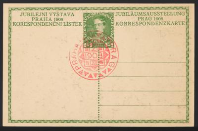 Poststück - Österr. 1908 - 5 Heller - Francobolli