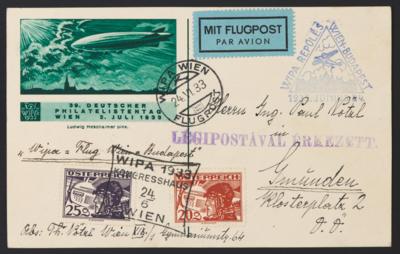 */gestempelt/Poststück - Reichh. Sammlung WIPA 1933, - Briefmarken