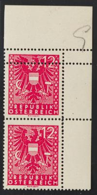 ** - Österr. 1945 - Wappenausgabe, - Briefmarken