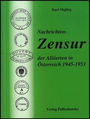 Literatur: Karl Majörg - "Nachrichtenzensur der Alliierten in Österr. 1945-1953", - Stamps