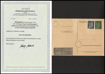 Poststück - Österr. 1945 - Grazer - Francobolli