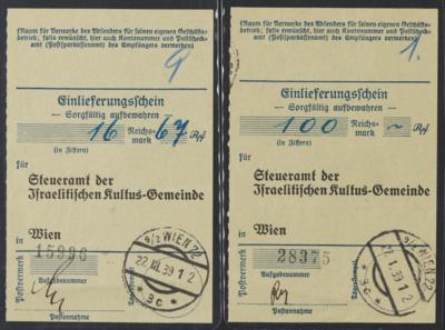 Poststück - Ostmark - Vordruckbrief - Stamps