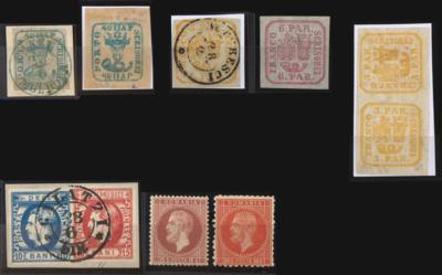 .gestempelt/Briefstück/*/(*) - Partie Alt - Rumänien u.a. Nr. 6by *, - Stamps