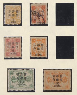 */gestempelt - China - Kaiserreich Nr. 16IVa, - Briefmarken