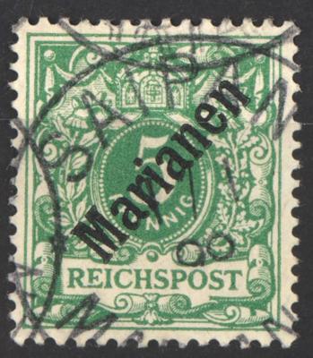 .gestempelt - D. Kolonien - Marianen Nr. 2I mit Bogenabstempelung "SAIPAN MARIANEN 1/1/00", - Briefmarken