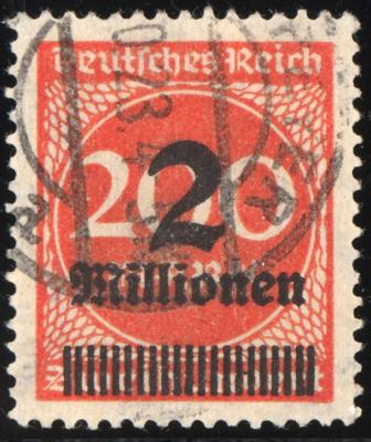 .gestempelt - D.Reich Nr. 309APc (lebhaftzinnober), - Známky