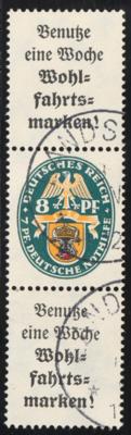 .gestempelt - D.Reich - Zusammmendruck Nr. S65, - Francobolli