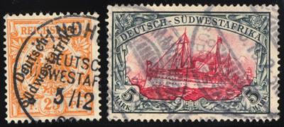 .gestempelt - D. Südwestafrika Nr. 1/23, - Briefmarken