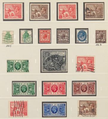 .gestempelt/*/** - Großbrit. - Sammlung  1840/1970 inkl. Auslandspostämter, - Briefmarken