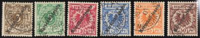 .gestempelt - Marschall-Inseln Nr. 1 II/ 6 II (Aufdr. Marschall-Inseln), - Stamps