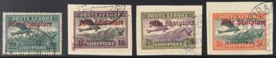.gestempelt - Schöne Sammlung ALBANIEN Ausg. 1913/1967 - mit Portom. u. div. Blöcken, - Stamps