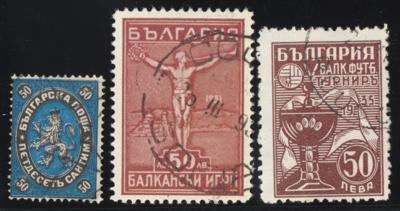 .gestempelt - Schöne Sammlung BULGARIEN Ausg. 1879/1967 meist Dienst-, - Známky