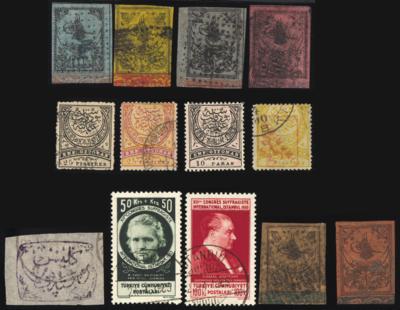 .gestempelt - Schöne Sammlung TÜRKEI Ausg. 1863/1967 mit Dienst-, - Briefmarken