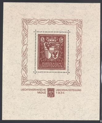 **/*/(*) - Sammlung Liechtenstein ca. 1912/1983, - Francobolli