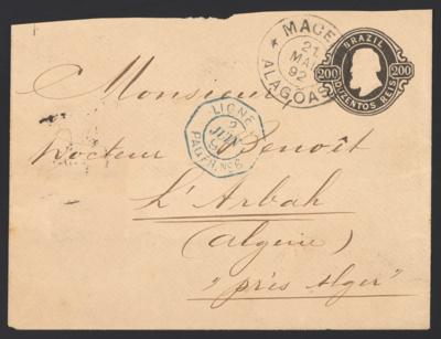 Poststück - Brasilien - Ganzsachen (Inteiros Postais) - Umschläge(envelopes), - Briefmarken