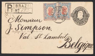 Poststück - Brasilien - Ganzsachen (Inteiros Postais) - Umschläge(envelopes), - Stamps