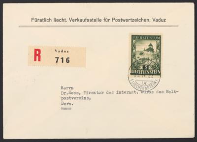 Poststück - Liechtenstein Nr. 304A, - Známky