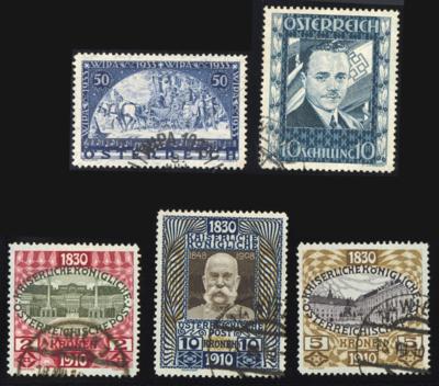 .gestempelt - Sehr schöne Sammlung Österr. Ausg. 1850/1986 - mit Porto- u. Automatenm., - Briefmarken