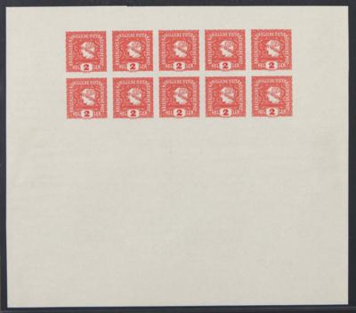** - Österr. 1916 - 2 Heller Zeitungsmarke - Briefmarken
