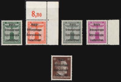 ** - Österr. 1945 - Lokalsausgabe Wien Hernals, - Briefmarken
