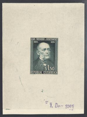 ** - Österr. Nr. 1006 PU (1,50 S Rokitansky), - Briefmarken