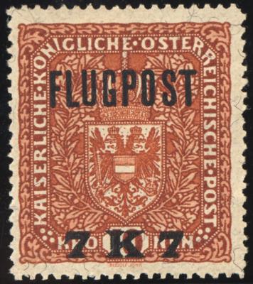 (*) - Österr. Nr. (2) A (nicht verausgabter Flugpostwert 1918zu 7K), - Stamps