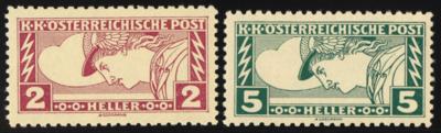 ** - Österr. Nr. 219C und 220C(Lz 11 1/2: 12 1/2), - Stamps