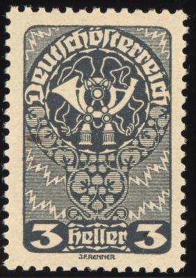 ** - Österr. Nr. 255d (GRAUSCHWARZ), - Francobolli