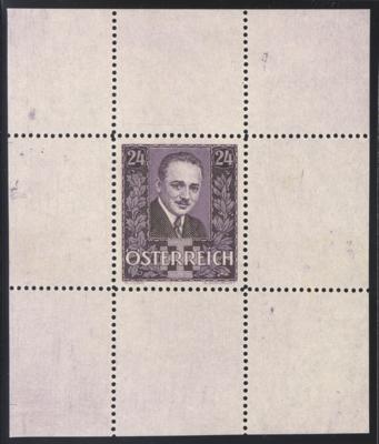 (*) - Österr. Nr. 589 P II (24 Gr. Dollfuß), - Francobolli