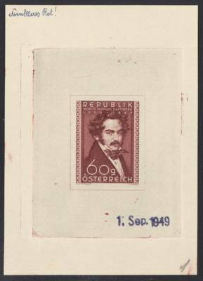 ** - Österr. Nr. 960 PU II (60 Gr. Daffinger), - Briefmarken
