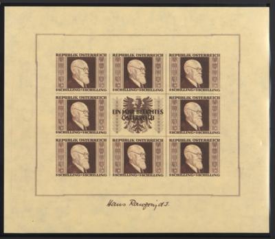 ** - Sammlung Österr. 1945/2001 mit - Briefmarken