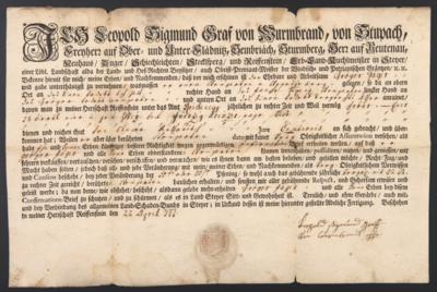 Poststück - Fiskal - Philatelie - Partie Dokumente mit Signetten(stempeln) Österr. Monarchie ab ca. 1762, - Francobolli