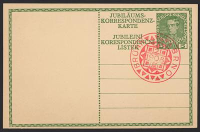 Poststück - Österr. 1908 - 5 Heller - Francobolli