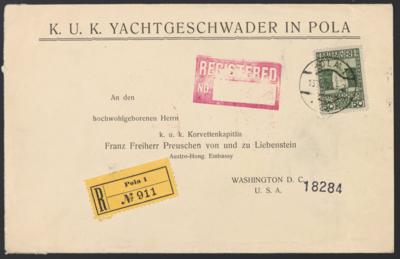 Poststück - Österr. Militärpost vor 1914, - Francobolli