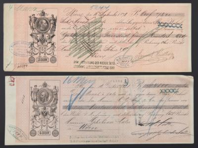 Poststück - Österr. Monarchie - Fiskal- Philatelie - Stamps