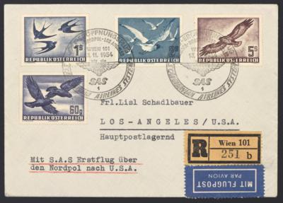 Poststück - Österr. - Partie Flugpost II. Rep. ca. 1949/1962, - Briefmarken