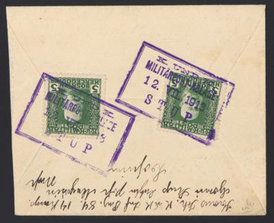 Poststück - Partie Poststücke Bosnien u.a. mit Militär - Postablagen Sv. Filomena, - Briefmarken