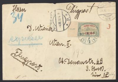 Poststück - Ungarn - ERSTFLUG BUDAPEST - WIEN, - Briefmarken