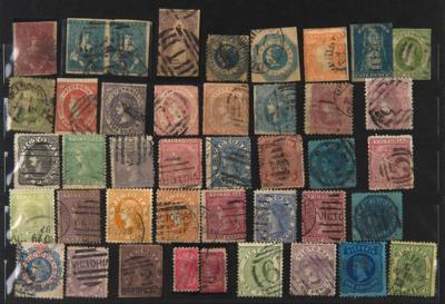 .gestempelt/*/** - Australische Staaten und Australien - Sammlung mit vielen alten Ausg., - Briefmarken