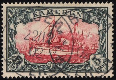 .gestempelt - D. Kolonien - Kamerun Nr.19, - Briefmarken