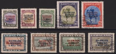 .gestempelt - Grönland Nr. 8/25, - Briefmarken