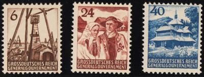 **/*/gestempelt/Poststück - Sammlung Gen. Gouv., - Stamps and postcards