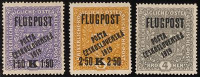 * - Tschechosl Nr. 71/73, - Briefmarken