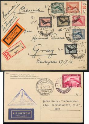 Poststück/Briefstück - Interess. Partie Poststücke meist D.Reich u, - Briefmarken