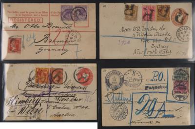 Poststück/Briefstück - Partie Poststücke - Briefmarken